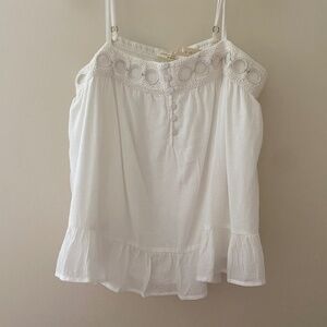 White LoveStitch Tank